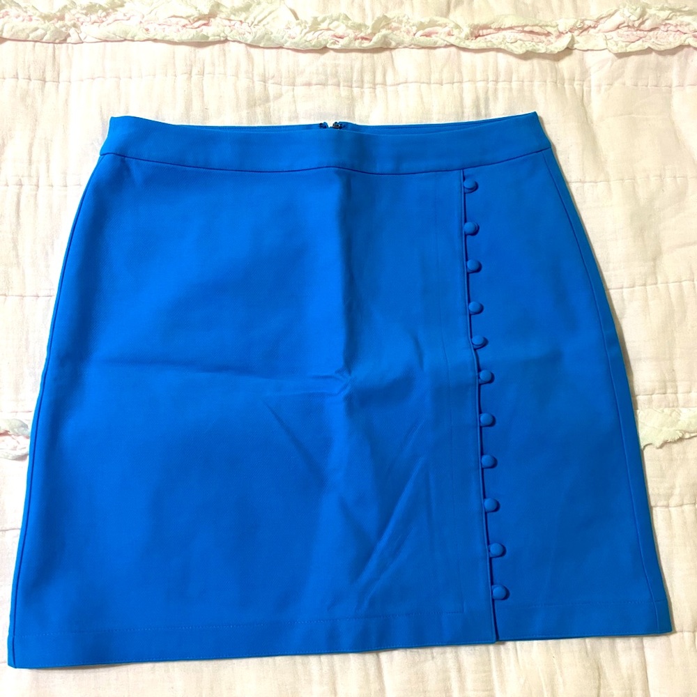 NWT Ocean blue pencil skirt Sz 8P